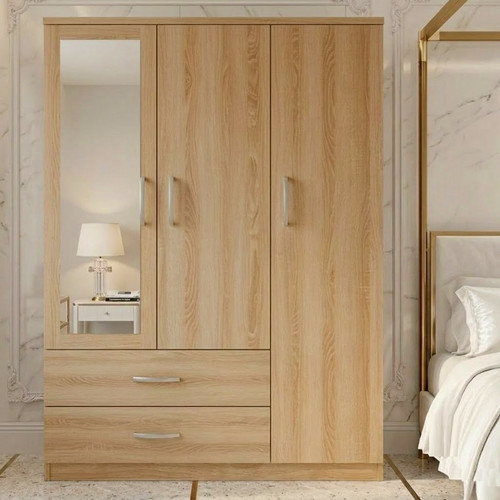 Door wardrobe assembled - wardrobe,