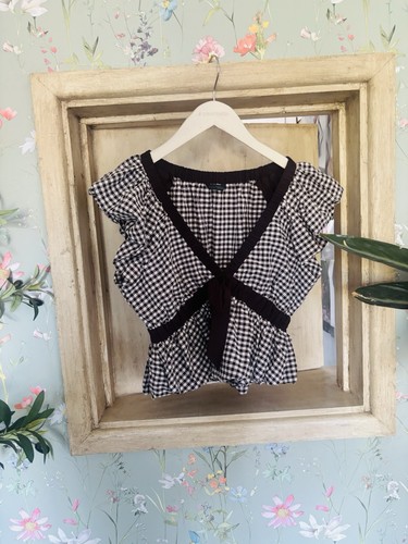 Zara y2k countrycore blouse - countrycore,