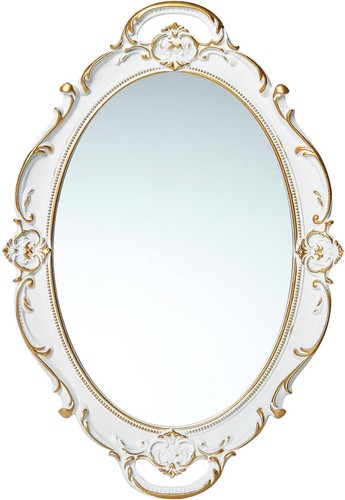 Longwin vintage oval mirror - oval,