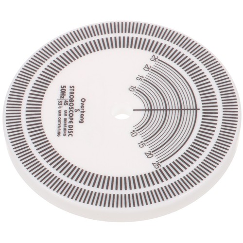 Record player strobe disc - record,