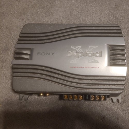 Sony xplod sd12x - sony,