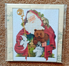 LAVENDER & LACE SANTA OF THE FOREST CROSS STITCH CHART