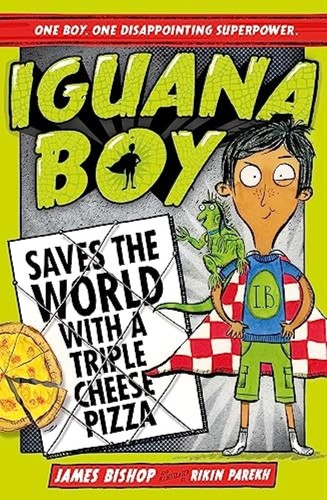 Iguana boy saves - boy,