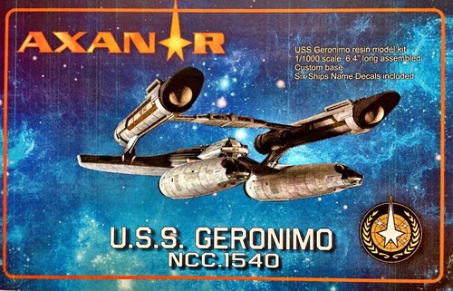 Uss geronimo resin - geronimo, 1/1000