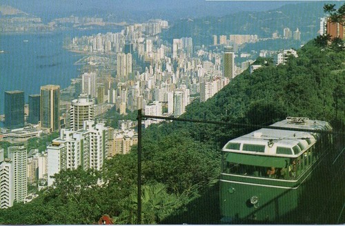 Postcard hong kong - hong,