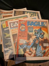 Eagle Comic x6 issues 1980's -