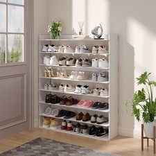 Multi-Tier Shoe Rack for Home/Office - 40" Wide - Fits by Door or Closet
