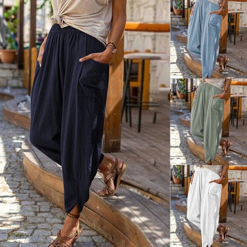 Plus size trousers summer - size,