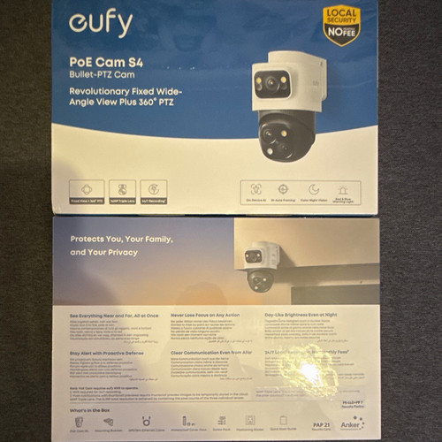 Eufy poe cam bullet ptz - cam,
