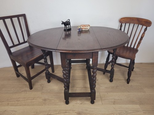 Vintage drop leaf table - leaf,