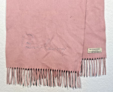 BURBERRY 100% Cashmere Scarf