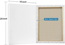 Genixart 16x20" White Blank