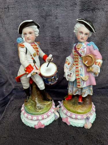 Rare pair 24cm antique - pair,