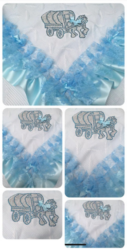 Romany baby shawl - baby,