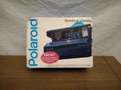 Vintage polaroid spectra - vintage,