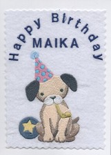 Hand Made Embroidered