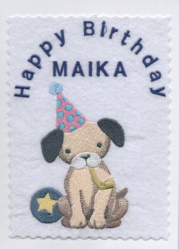 Hand made embroidered - made,