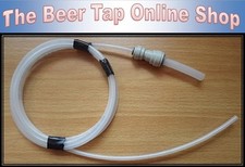 3/16" Beer Line & 3/8" Pipe for Beer Taps & Keg Couplers, Ball Lock Disconnects