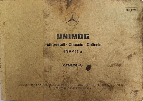 Mercedes benz unimog - mercedes, 411