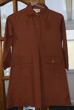 Vintage Brownies Uniform Dress 1970's - 80s: Girl Guides Size 30