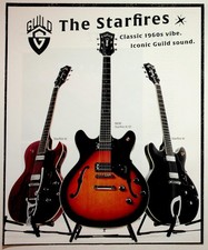 Guild Starfires Guitar Ad