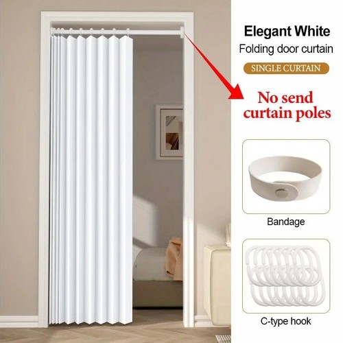 Pvc folding door oak effect - pvc,