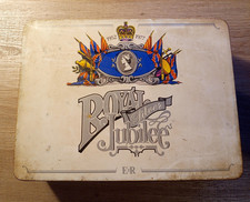 Queen Silver Jubilee Stationery Set Tin, Complete with Envelopes & Writing Paper