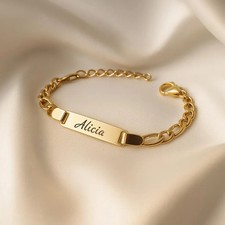 Baby Name Bracelet, Engraved