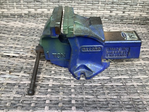 Record vice 4inch jaws - 4inch,