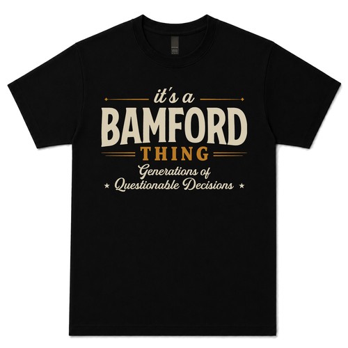 Bamford thing - it's,