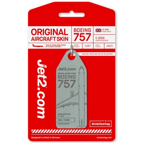Aviationtag real aircraft - aircraft, skin