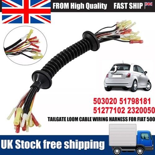 Tailgate wiring loom repair - tailgate,