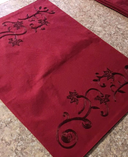 2007 golden holidays placemat - 2007,