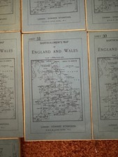 Bartholomew Vintage Maps Complete Set