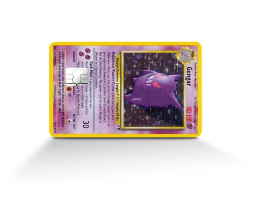 Gengar pokemon card skin meme - card,