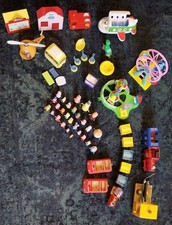 Mega Peppa Pig bundle 27  figures + playsets Some vintage and rare