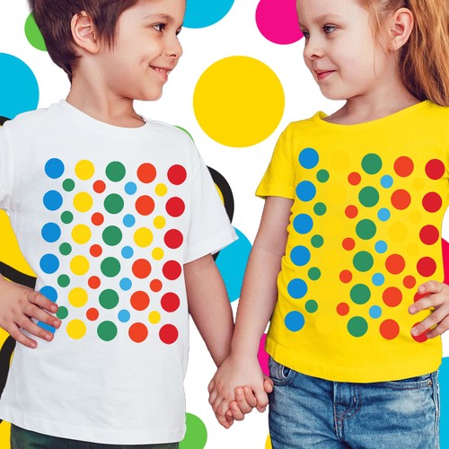 Spotty day shirt children - children, in