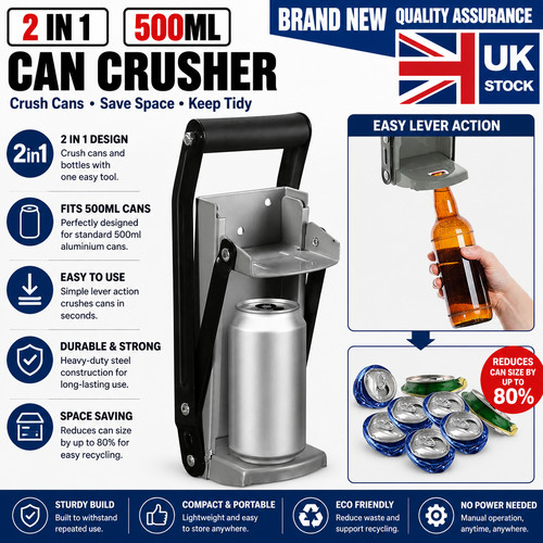 16oz 500ml wall - mounted, can