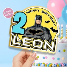 Batman cake topper -