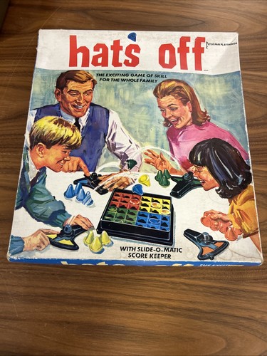 Hats off vintage family game - -,