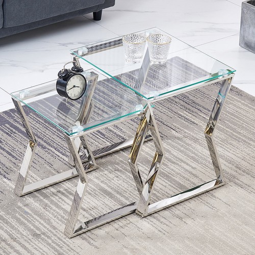 Set silvery nesting - set,