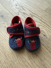 Boys UK4  Slippers Navy Boot