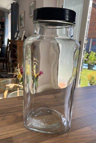 Vintage thick glass sweet - vintage, 12"