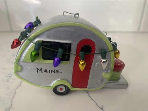 Maine ceramic teardrop - maine,