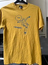 MUSTARD THRASHER T SHIRT SIZE M 100% COTTON IN GOOD CONDITION REDUCED TO £6.00