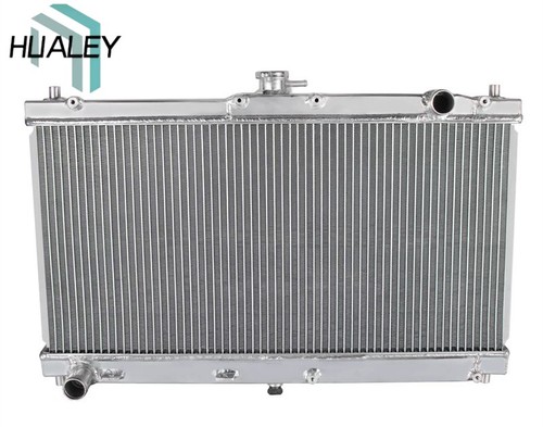 Row aluminum racing radiator - aluminum,