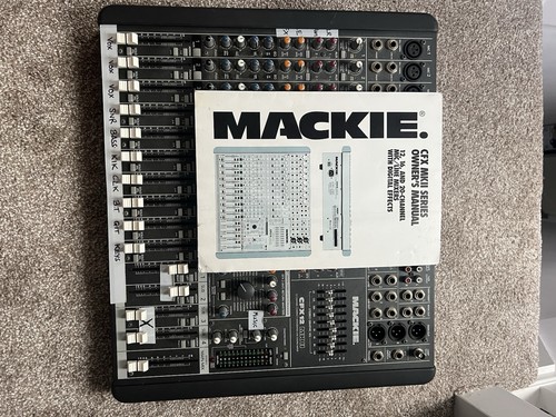 Mackie cfx12 mkii channel - cfx12, 12-channel