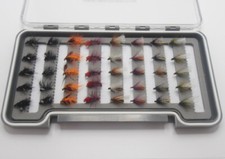 40 Emerger Trout Flies boxed