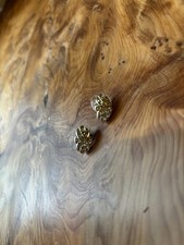 Pair of Diamante silver earrings, excellent condition