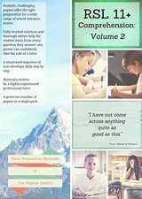 RSL 11 Plus Books: 11+